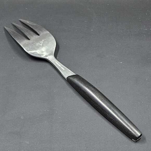 MCM Ebony Elegance MAR-CREST Atomic Starburst Cold Meat Fork Stainless Japan - Picture 4 of 11
